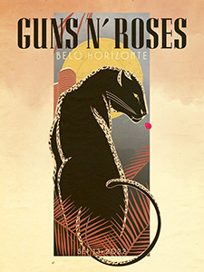 LITHORATI - Guns N' Roses - Lithograph Database - World 2022